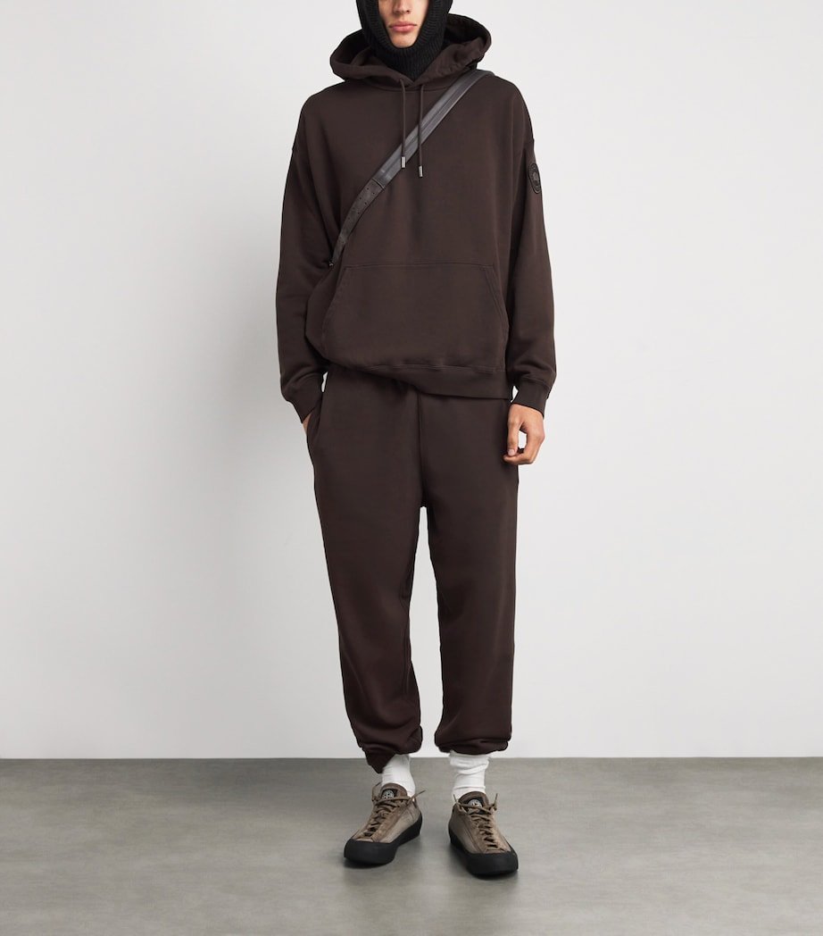 CANADA GOOSE - Organic Cotton Tonal Rove Hoodie Terra Marron - Lothaire