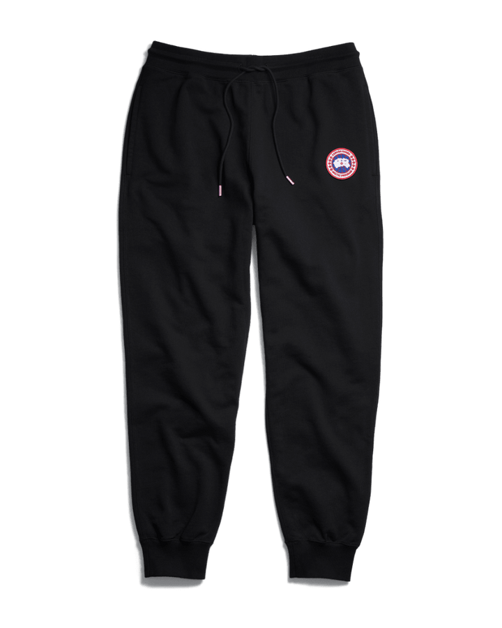 CANADA GOOSE - Pantalon de jogging Loon en coton biologique Noir - Lothaire