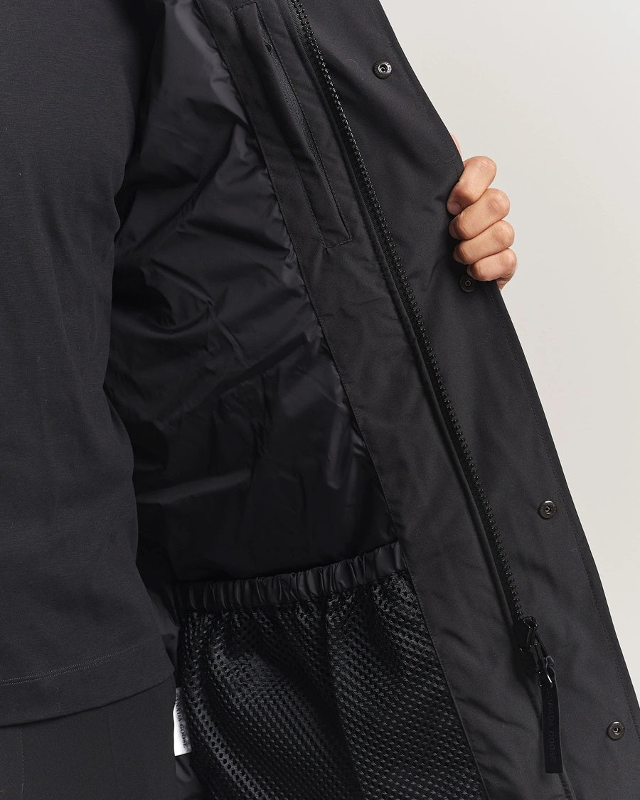 CANADA GOOSE - Parka Langford Black Label Noir - Lothaire