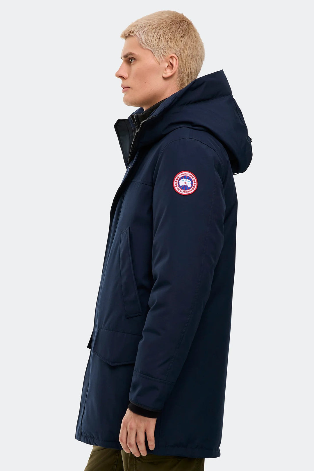 CANADA GOOSE - Parka Langford Bleu Marine Atlantique - Lothaire