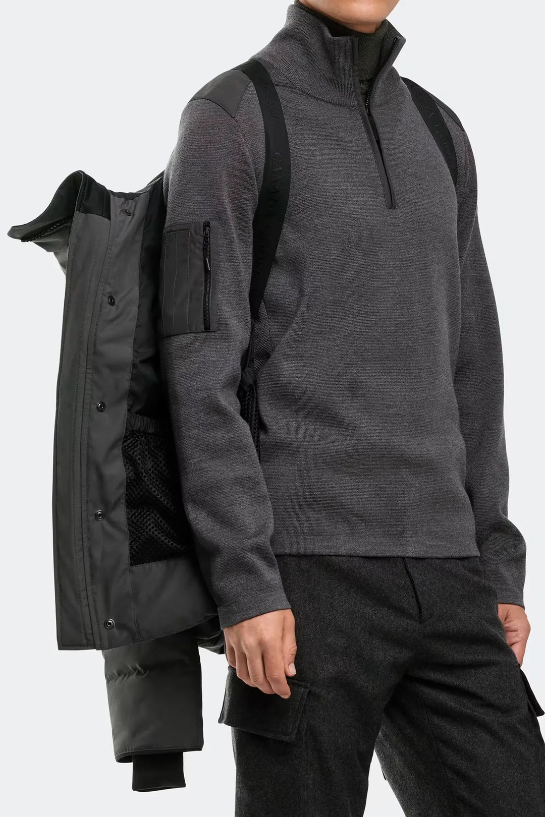 CANADA GOOSE - Parka MacMillan Gris Granite - Lothaire