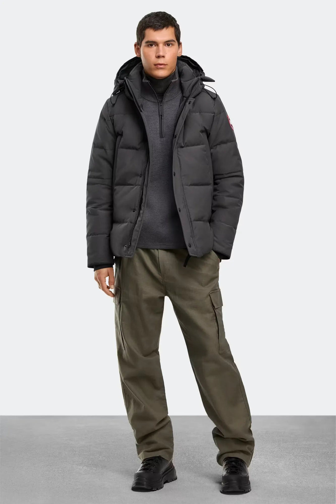 CANADA GOOSE - Parka MacMillan Gris Granite - Lothaire