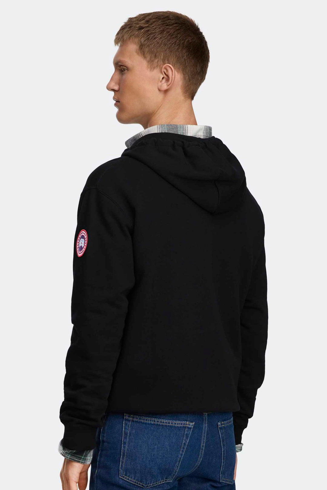 CANADA GOOSE - Sweat à capuche Loon en coton biologique Noir - Lothaire