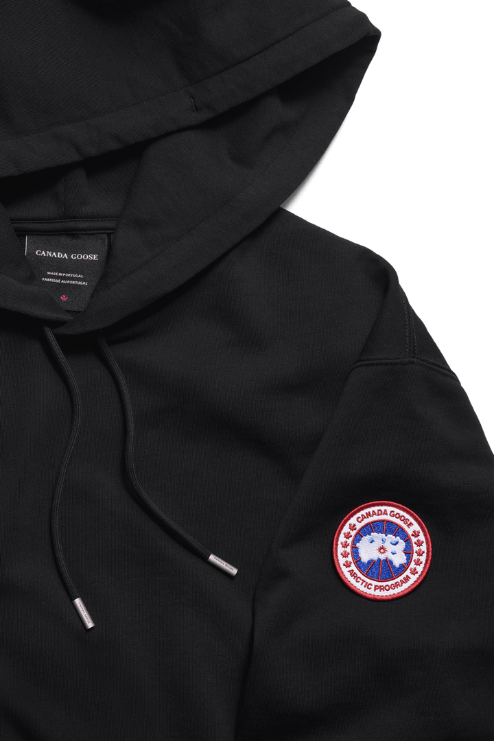 CANADA GOOSE - Sweat à capuche Loon en coton biologique Noir - Lothaire