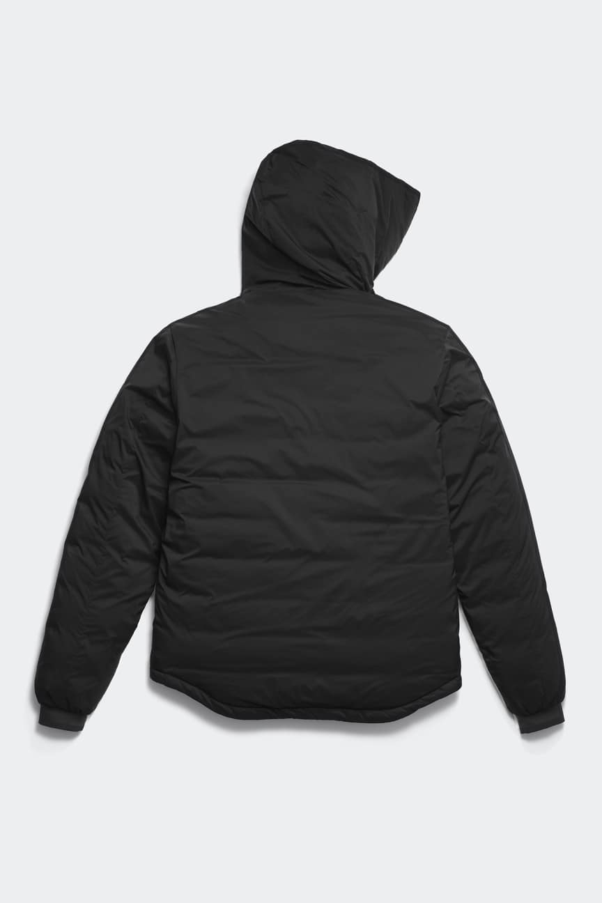 CANADA GOOSE - Veste à capuche Lodge Black Label Noir - Lothaire
