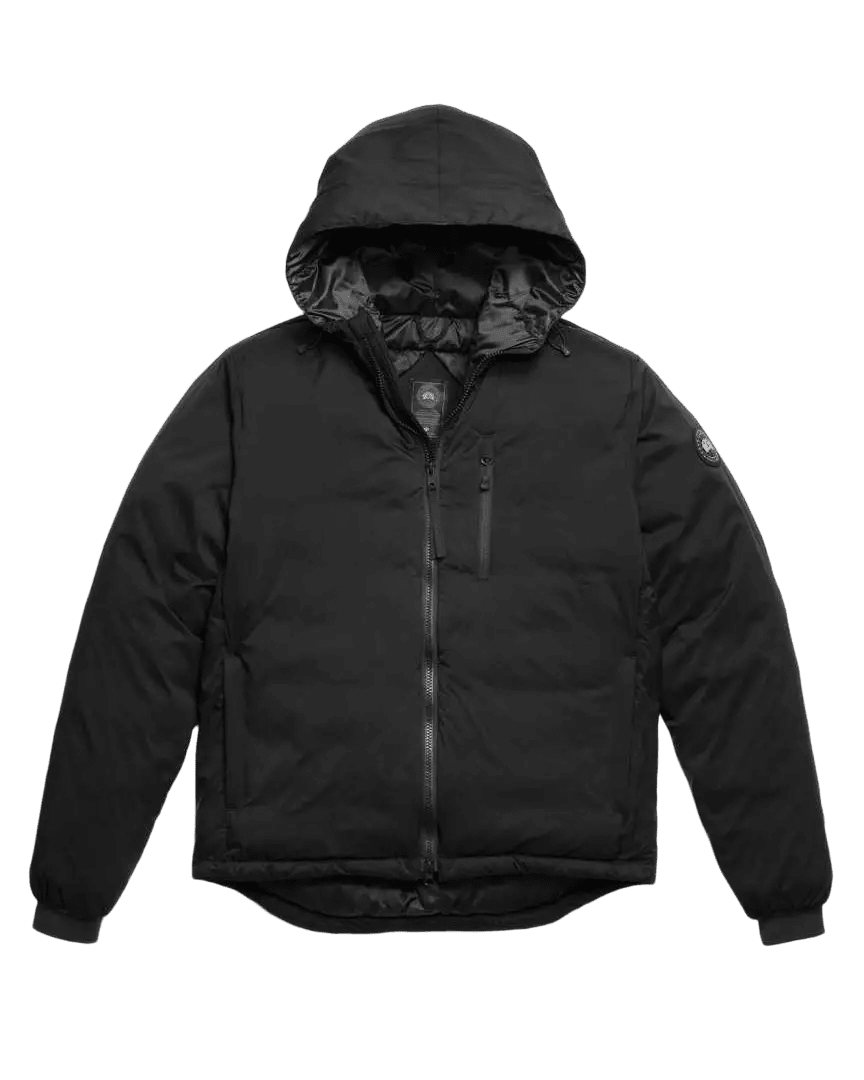 CANADA GOOSE - Veste à capuche Lodge Black Label Noir - Lothaire