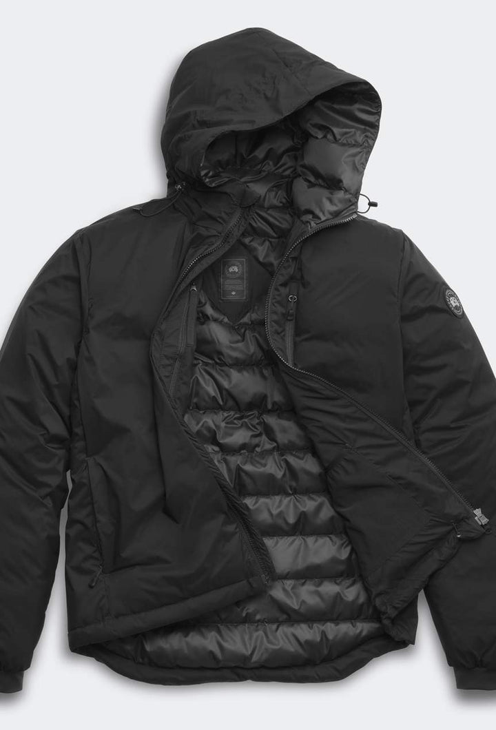 CANADA GOOSE - Veste à capuche Lodge Black Label Noir - Lothaire