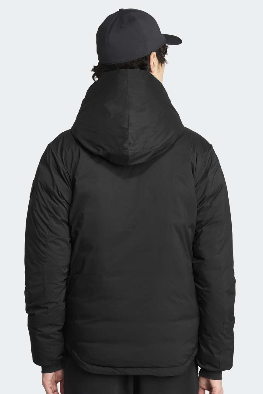 CANADA GOOSE - Veste à capuche Lodge Black Label Noir - Lothaire