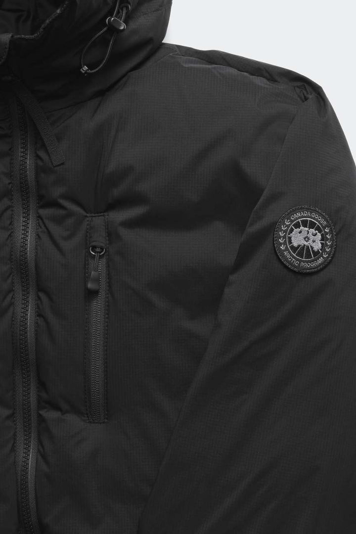 CANADA GOOSE - Veste à capuche Lodge Black Label Noir - Lothaire