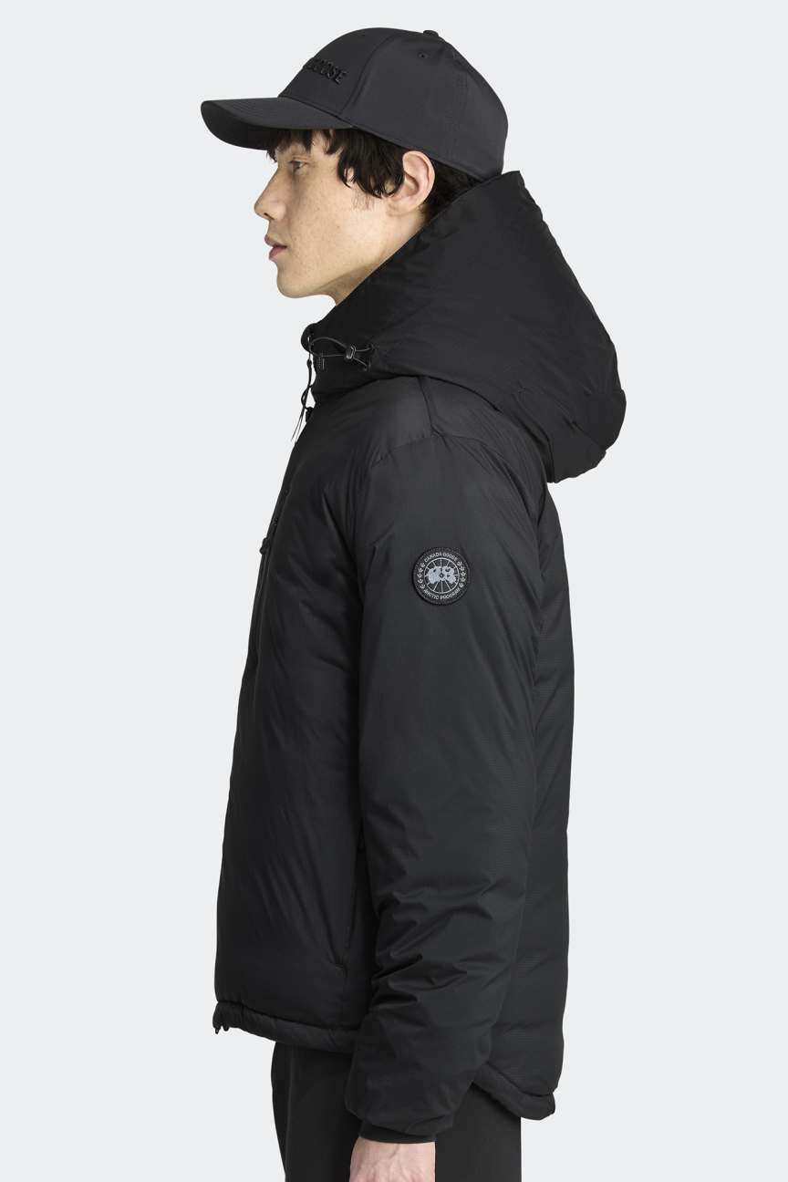 CANADA GOOSE - Veste à capuche Lodge Black Label Noir - Lothaire