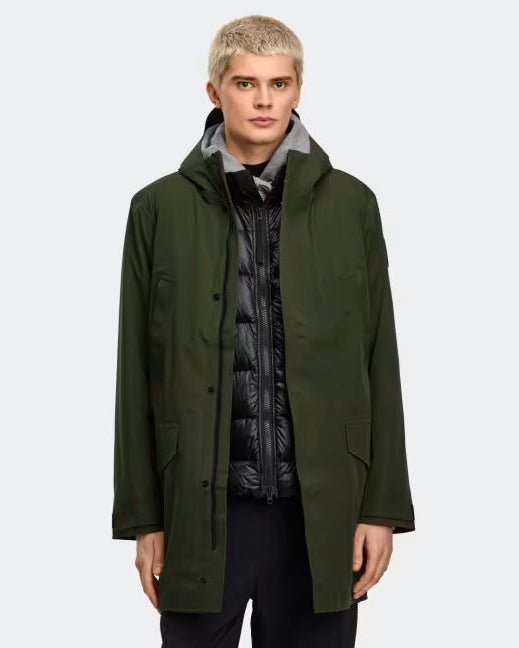 CANADA GOOSE - Veste imperméable Barclay Black Label Mousse Kaki - Lothaire