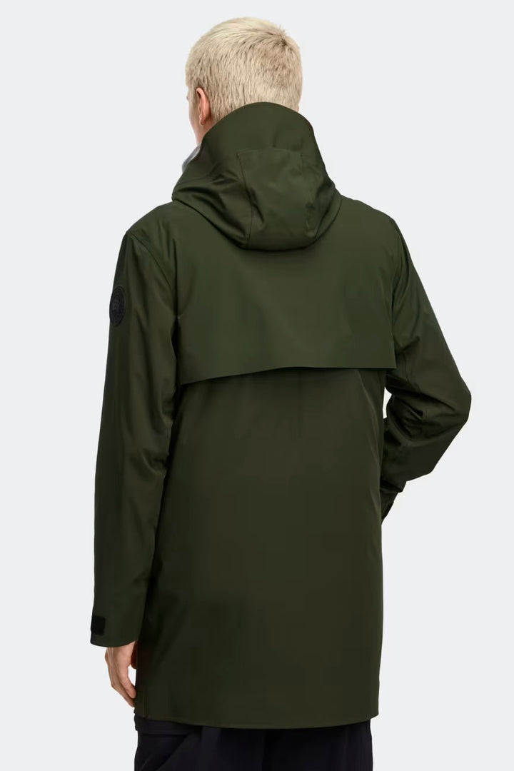 CANADA GOOSE - Veste imperméable Barclay Black Label Mousse Kaki - Lothaire