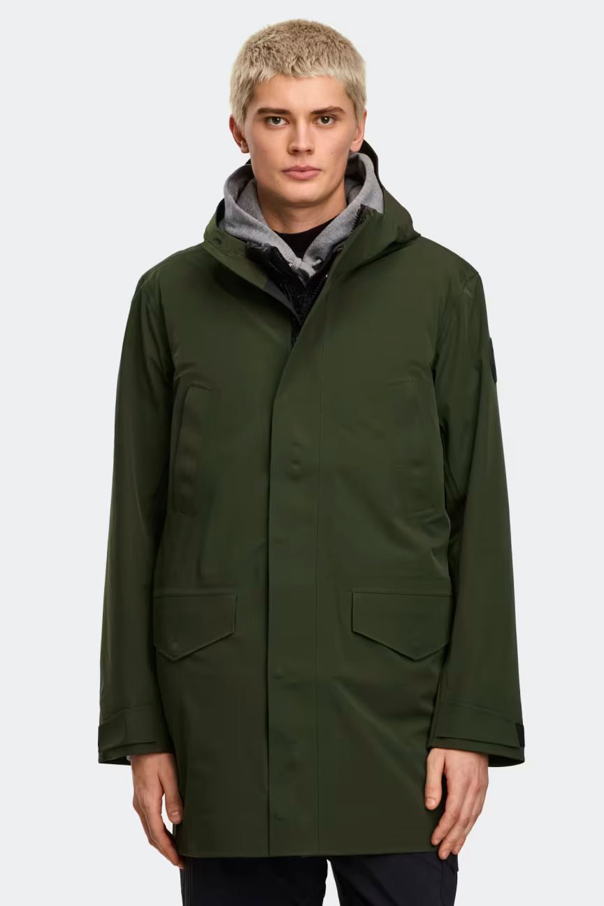 CANADA GOOSE - Veste imperméable Barclay Black Label Mousse Kaki - Lothaire