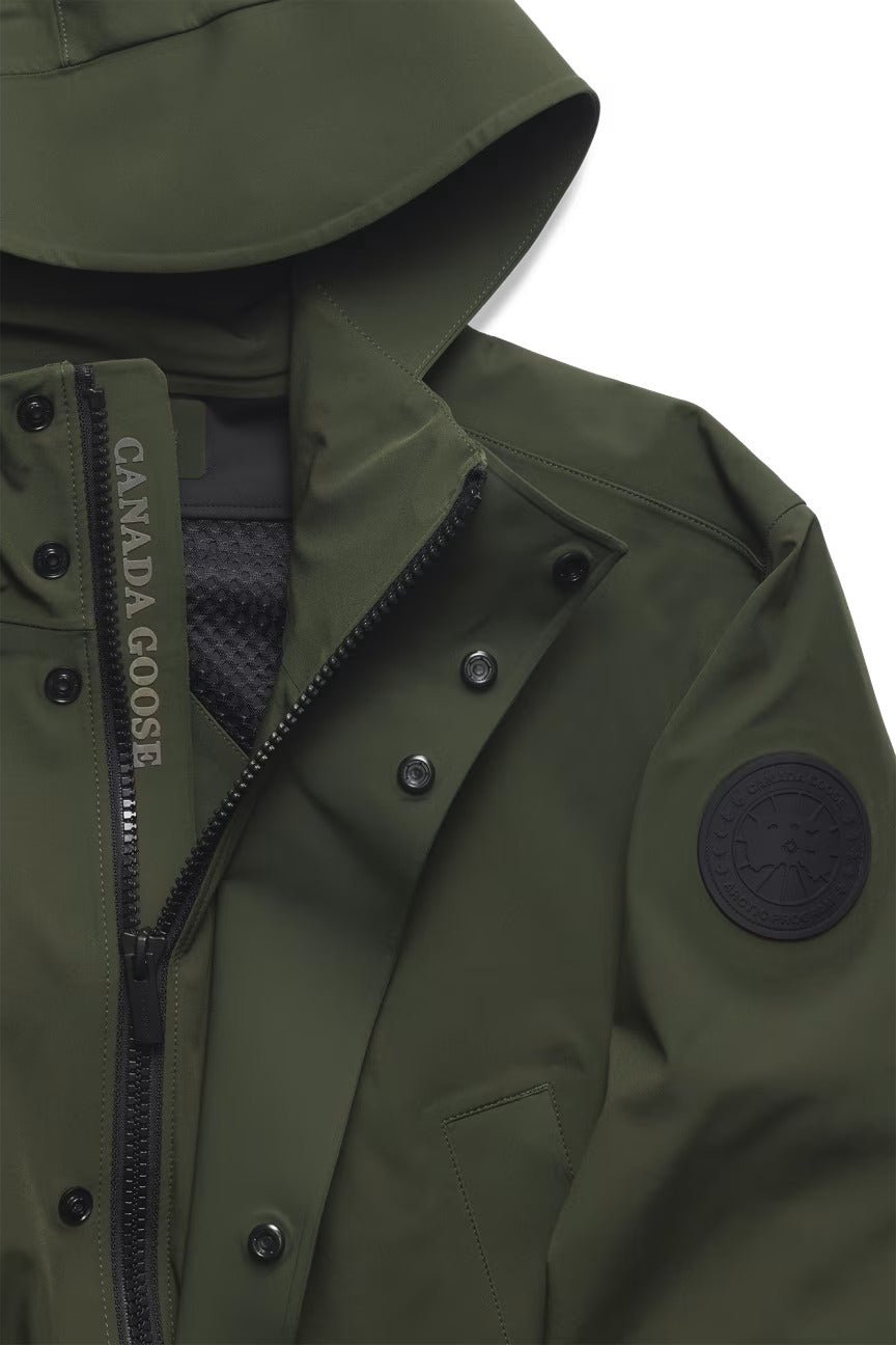 CANADA GOOSE - Veste imperméable Barclay Black Label Mousse Kaki - Lothaire
