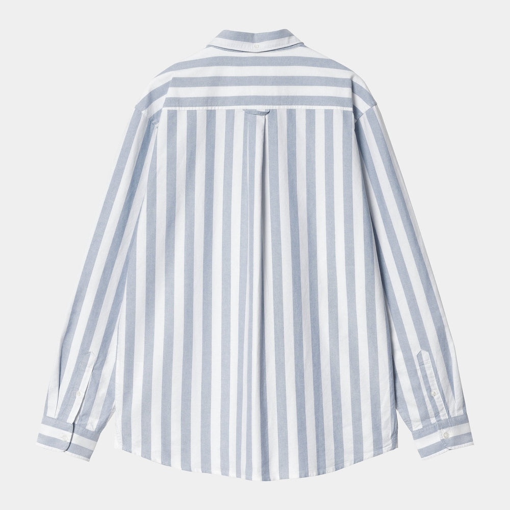 Carhartt - La chemise à rayures 'Dillion' bleu - Lothaire