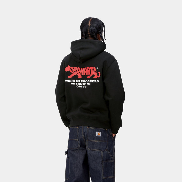Carhartt - Le sweat-shirt à capuche 'Rocky Script' - Lothaire