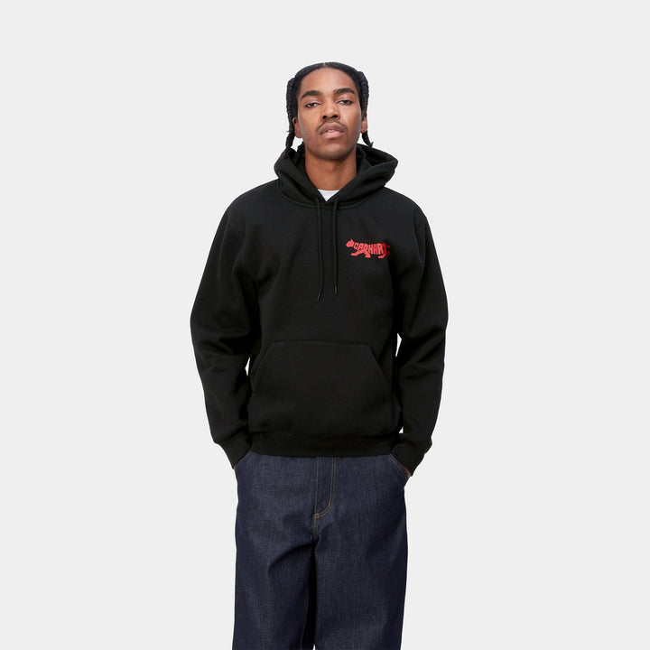 Carhartt - Le sweat-shirt à capuche 'Rocky Script' - Lothaire