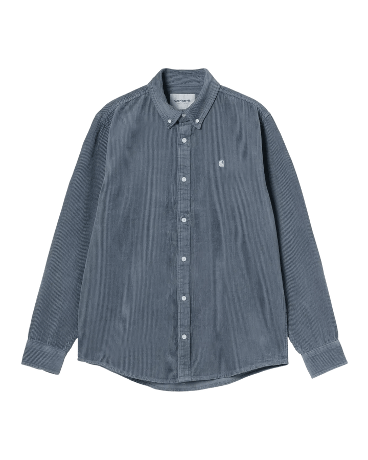 CARHARTT WIP - Chemise L/S Madison Cord Shirt Angelite - Lothaire