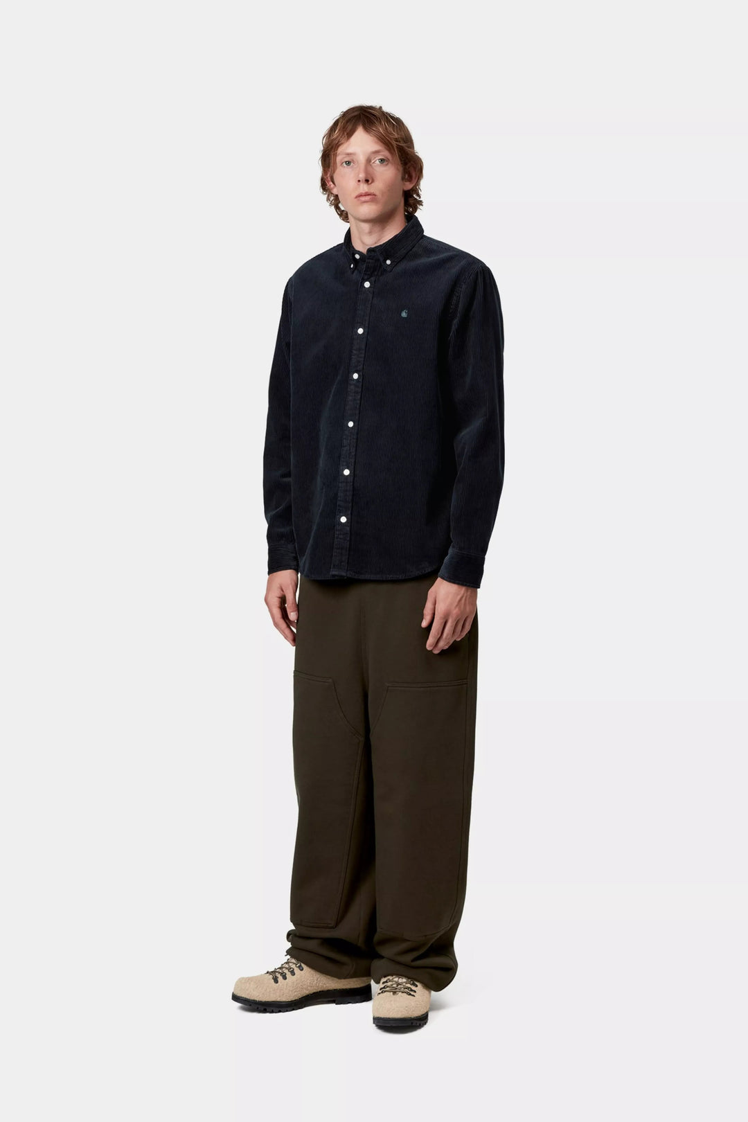 CARHARTT WIP - Chemise L/S Madison Cord Shirt Dark Navy - Lothaire
