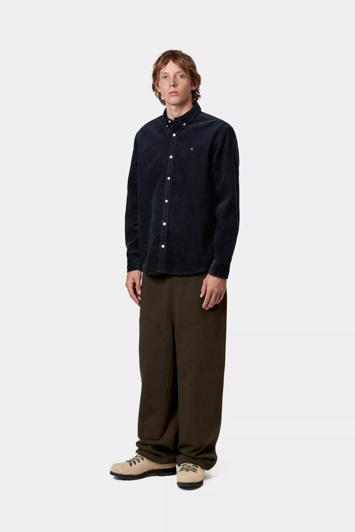 CARHARTT WIP - Chemise L/S Madison Cord Shirt Dark Navy - Lothaire