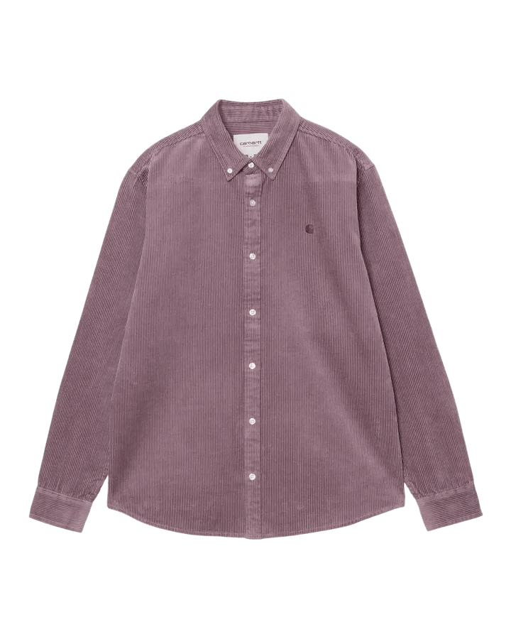 CARHARTT WIP - Chemise L/S Madison Cord Shirt Phlox - Lothaire