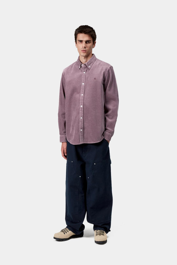 CARHARTT WIP - Chemise L/S Madison Cord Shirt Phlox - Lothaire