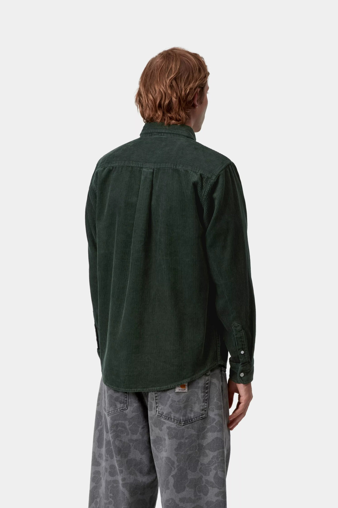 CARHARTT WIP - Chemise L/S Madison Cord Shirt Sycamore Tree - Lothaire
