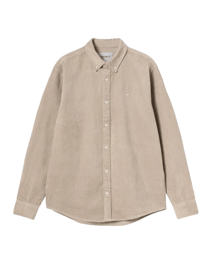 CARHARTT WIP - Chemise L/S Madison Cord Shirt Wall - Lothaire