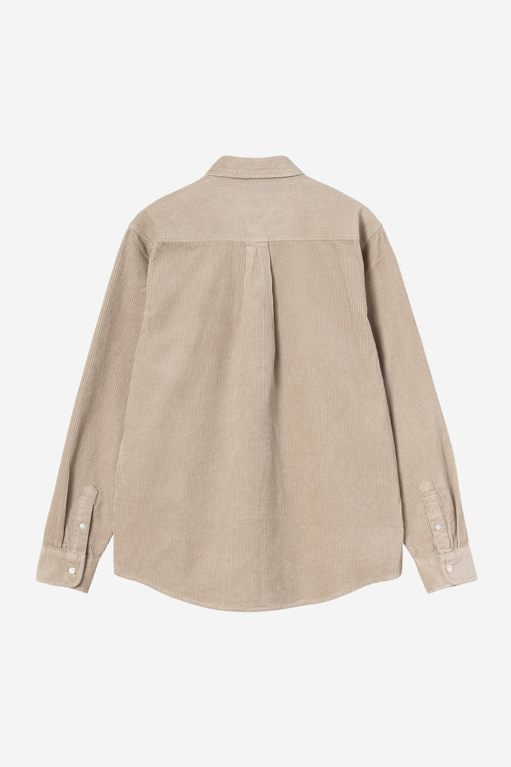 CARHARTT WIP - Chemise L/S Madison Cord Shirt Wall - Lothaire