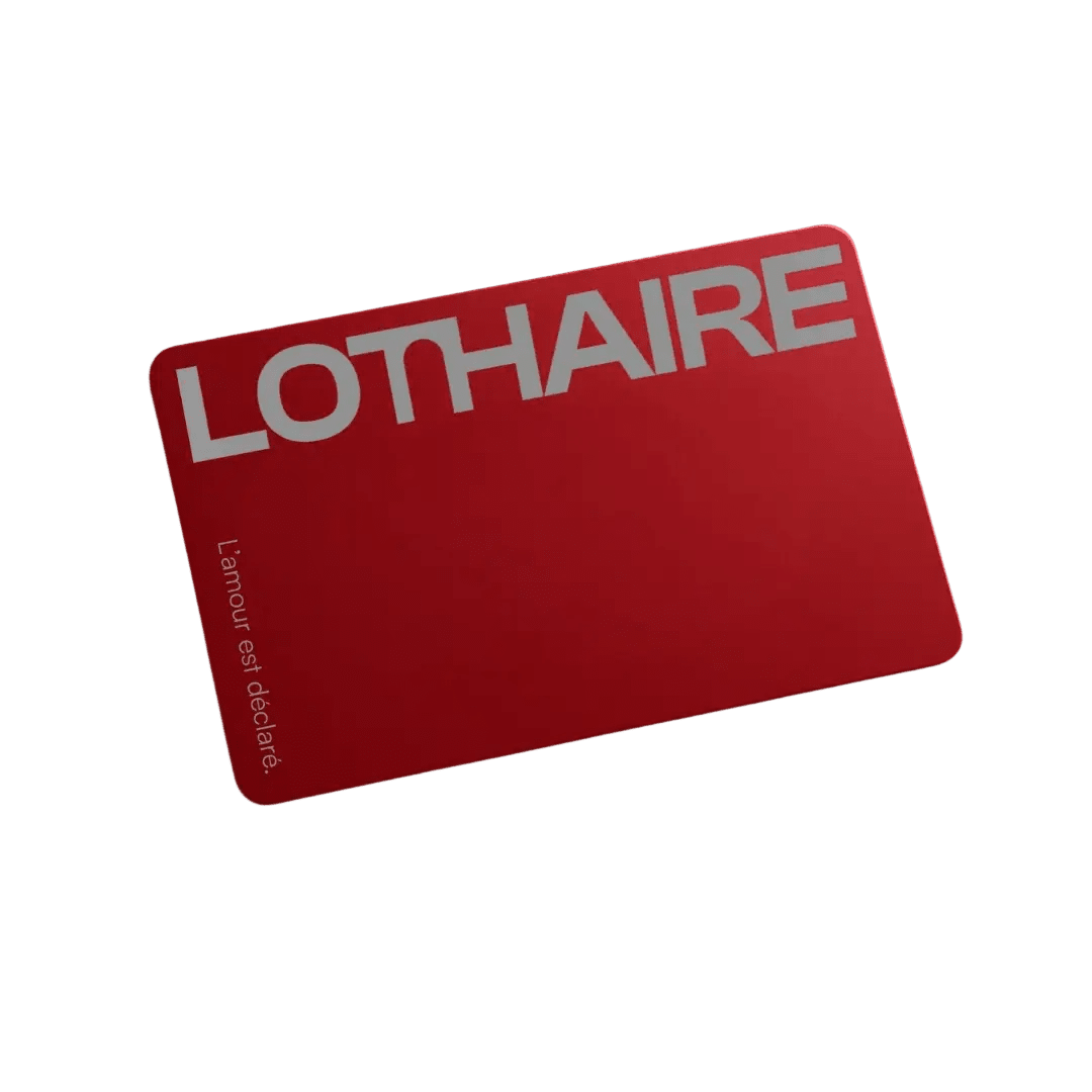 CARTE CADEAU LOTHAIRE - Lothaire