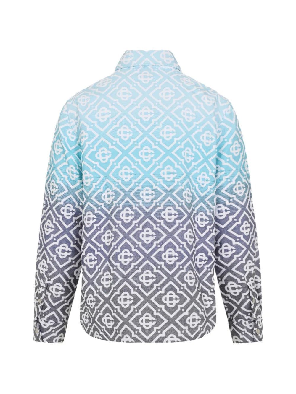 CASABLANCA - Blousons à Motif Monogrammé Dégradée Bleu - Lothaire