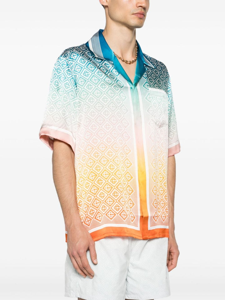 Casablanca chemise Diamond Monogram - Lothaire