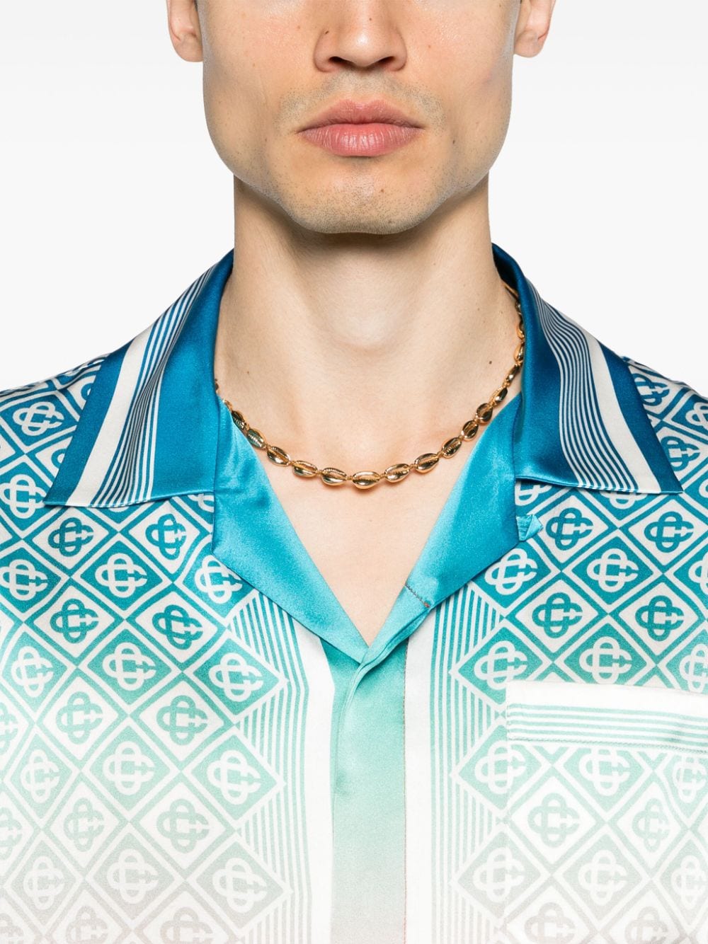 Casablanca chemise Diamond Monogram - Lothaire