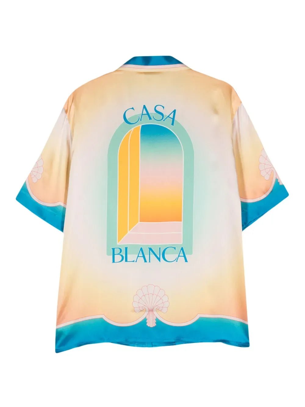CASABLANCA - Chemise en soie l'arche colorée - Lothaire