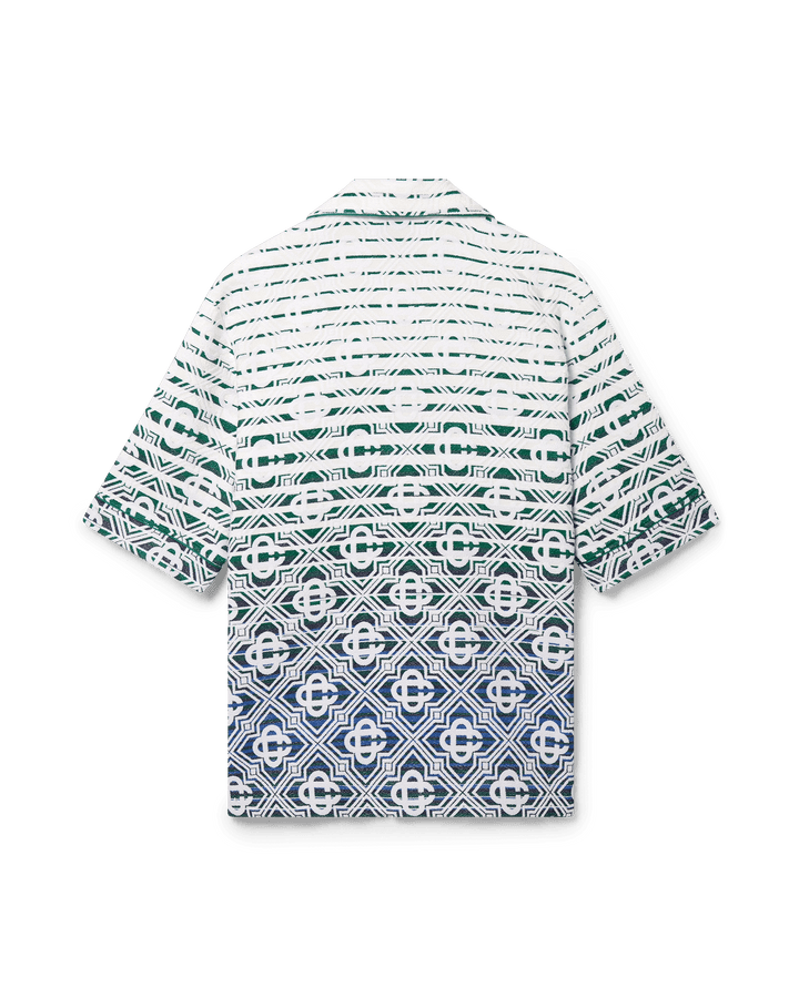 CASABLANCA - CHEMISE EN TISSU ÉPONGE À MOTIF DÉGRADÉ MONOGRAMME - Lothaire