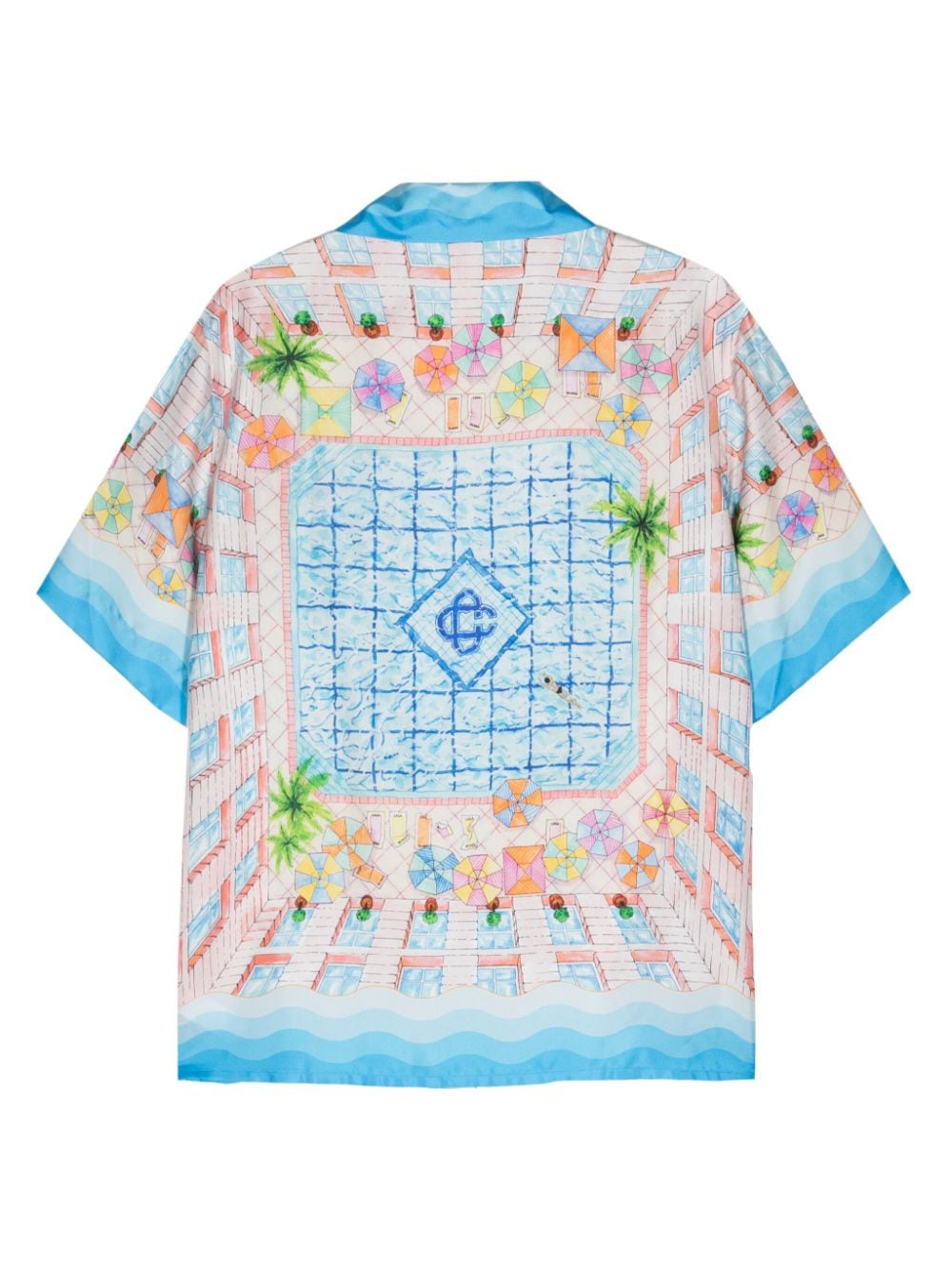 CASABLANCA chemise Le Plongeon en soie - Lothaire