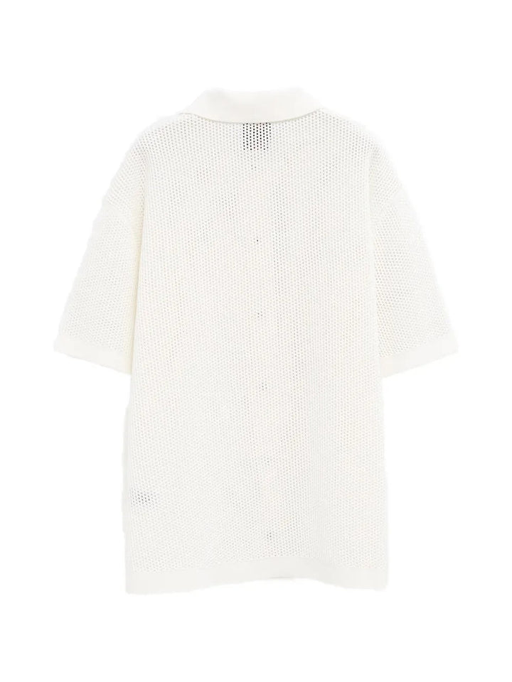 CASABLANCA - Chemises Short Sleeve Blanche - Lothaire