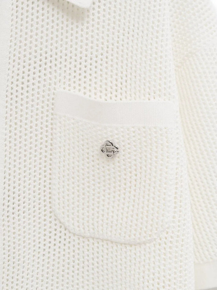 CASABLANCA - Chemises Short Sleeve Blanche - Lothaire