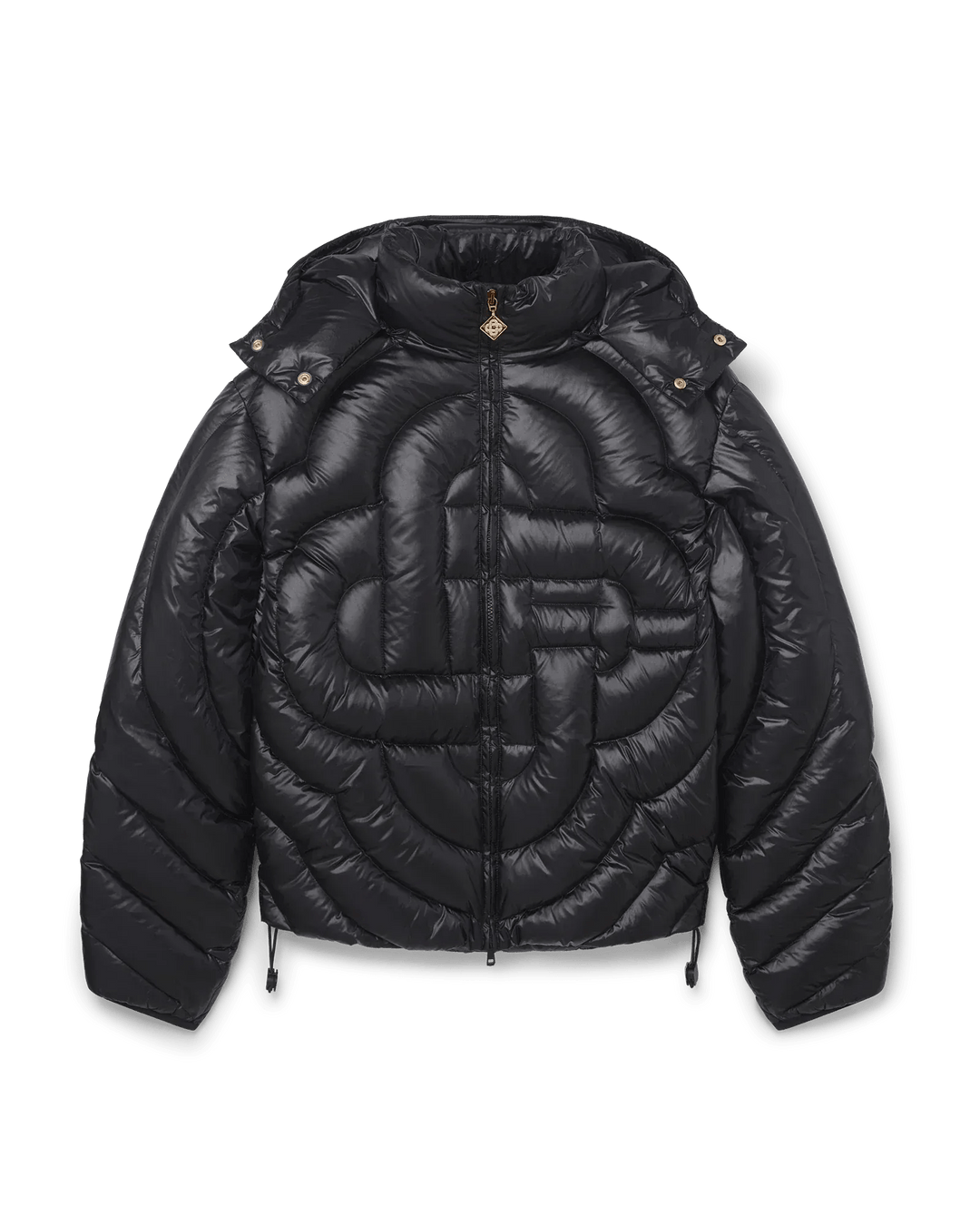 CASABLANCA - Doudoune Monogram noir - Lothaire