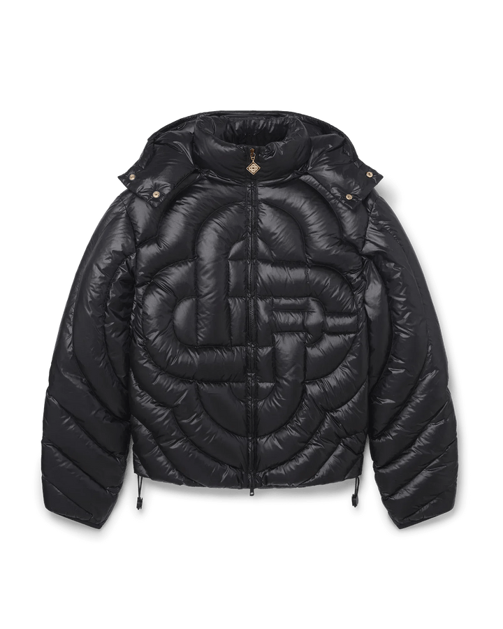 CASABLANCA - Doudoune Monogram noir - Lothaire