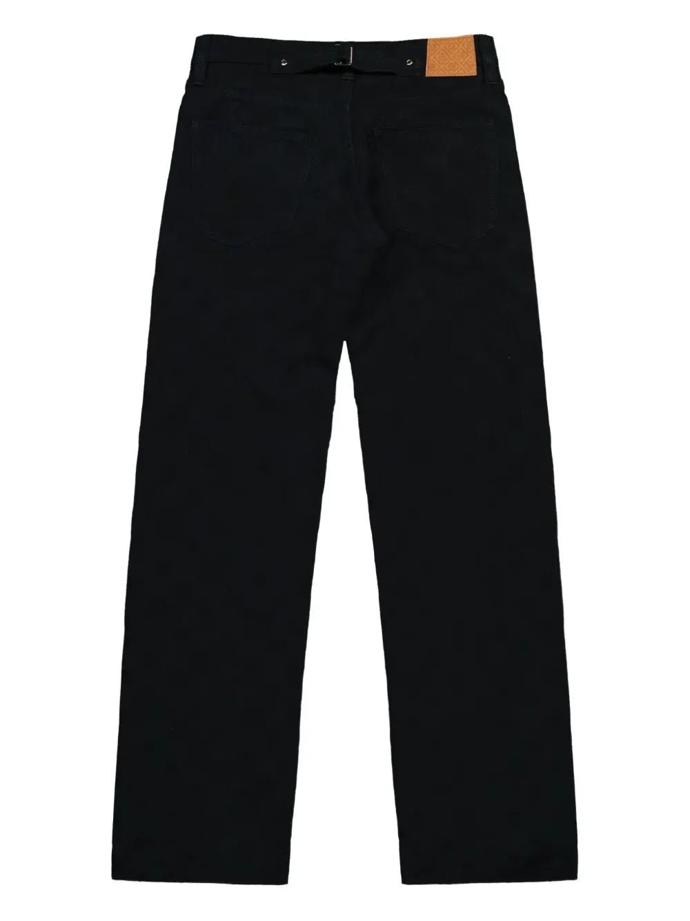 CASABLANCA - Jean à patch logo noir - Lothaire