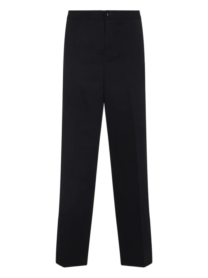 CASABLANCA - Pantalon en coton à détail de boucle noir - Lothaire