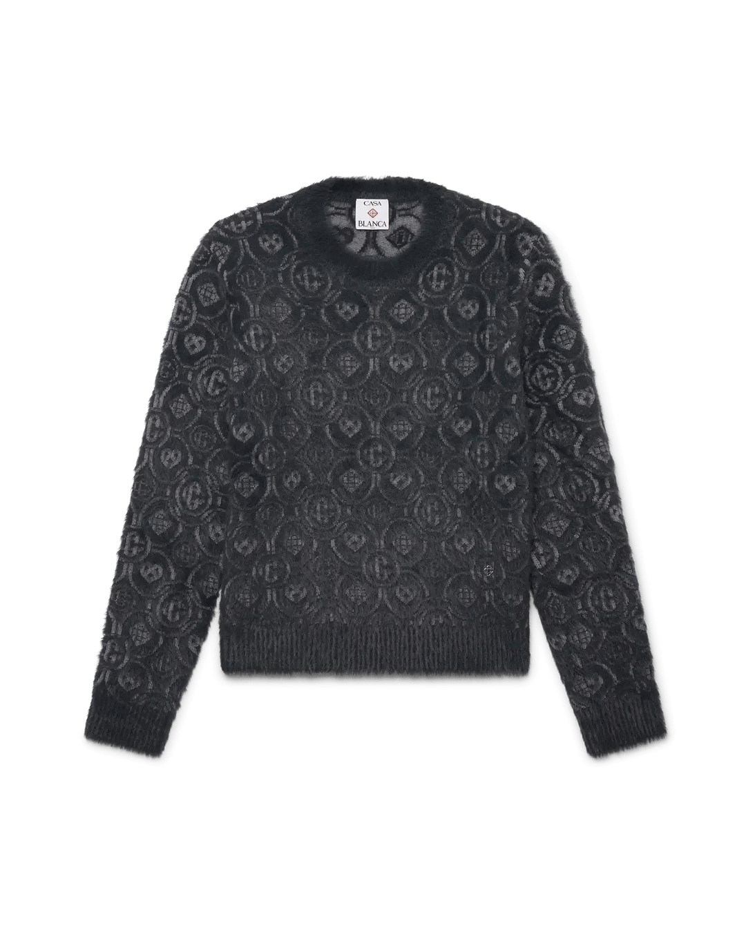 CASABLANCA - Pull duveteux Monogram - Lothaire