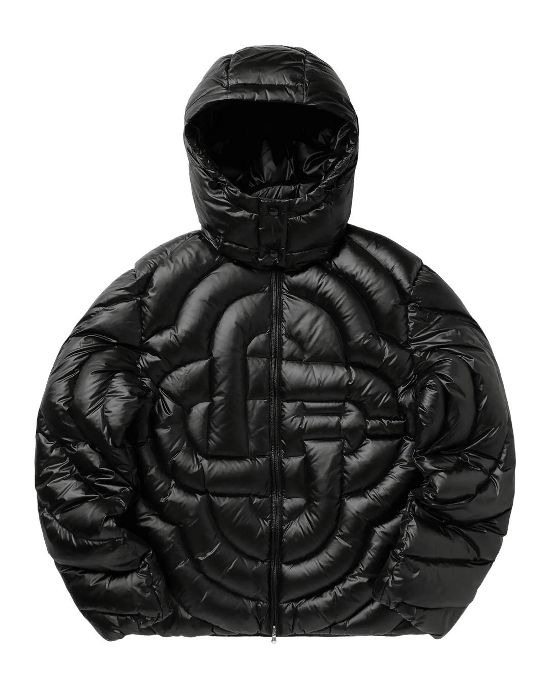 CASABLANCA - Quilted Puffer Jacket Noir - Lothaire
