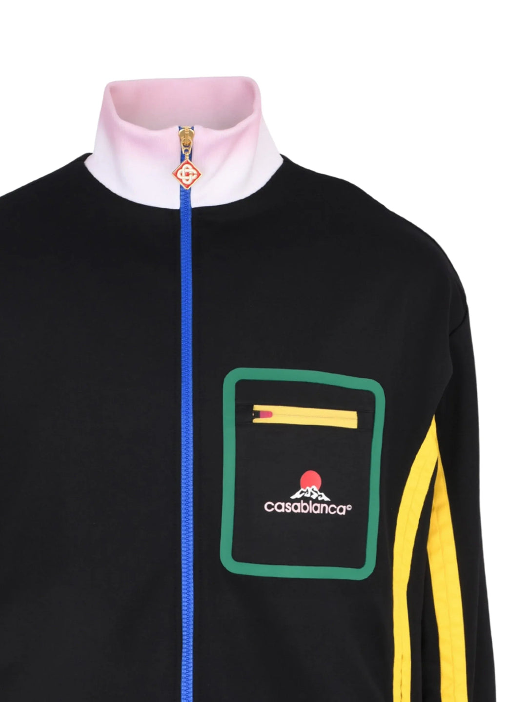 CASABLANCA - Ribbed Track Jacket Montagne - Lothaire