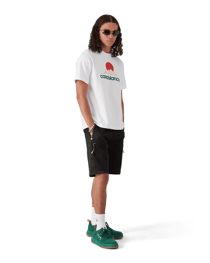 CASABLANCA - short cargo en nylon Mountain Camo - Lothaire