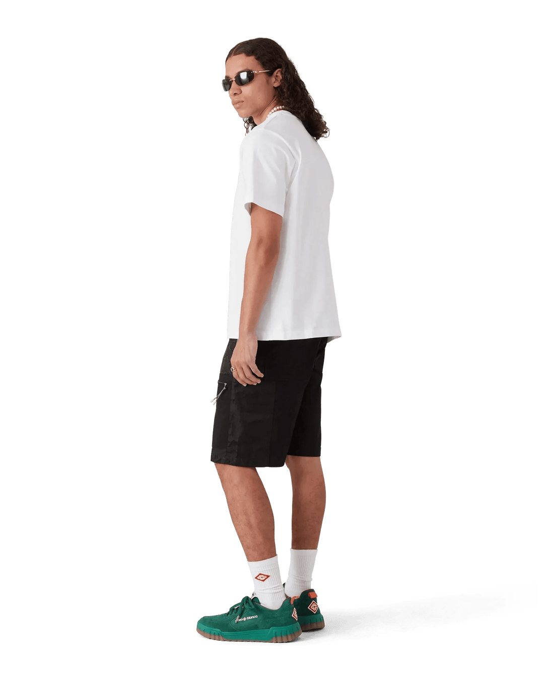 CASABLANCA - short cargo en nylon Mountain Camo - Lothaire