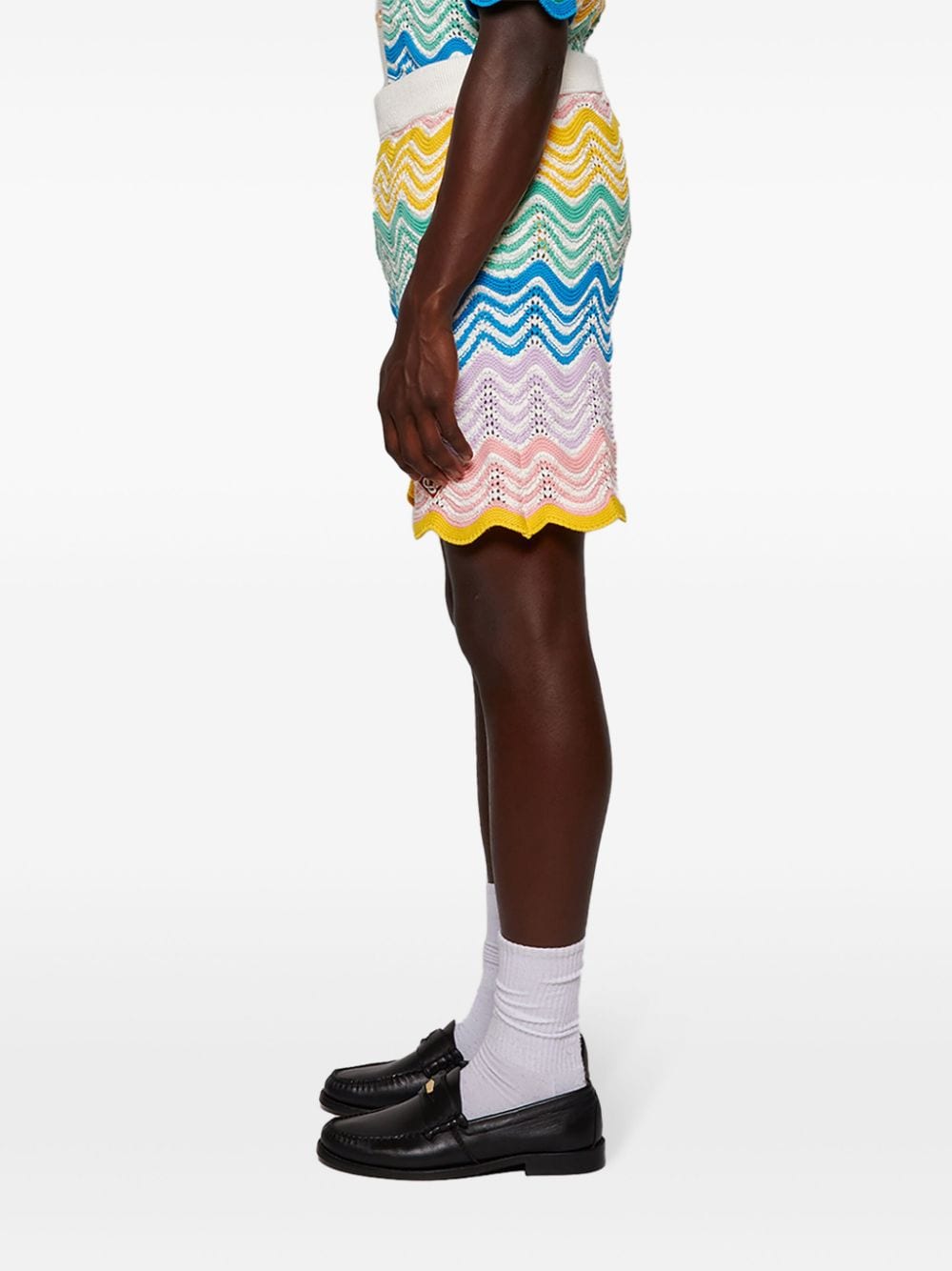 Casablanca short en crochet gradient wave - Lothaire
