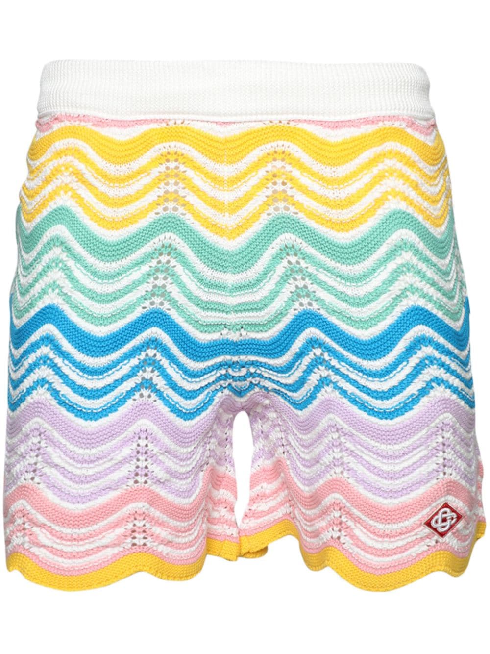 Casablanca short en crochet gradient wave - Lothaire