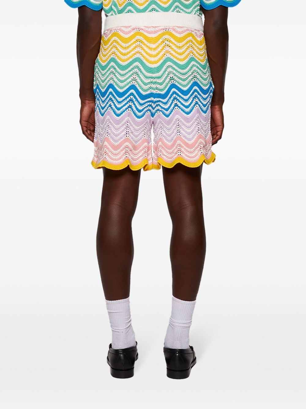 Casablanca short en crochet gradient wave - Lothaire